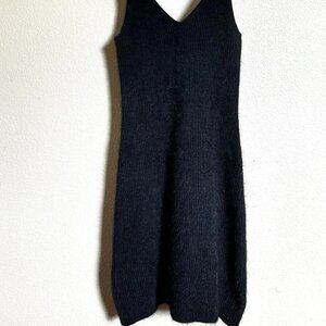 Rare Vintage Ralph Lauren Black Wool Dress